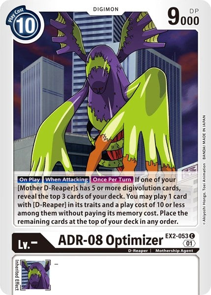 ADR-08 Optimizer [EX2-053] [Revision Pack Cards] | Enigma On Main