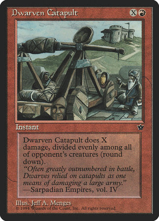 Dwarven Catapult [Fallen Empires] | Enigma On Main