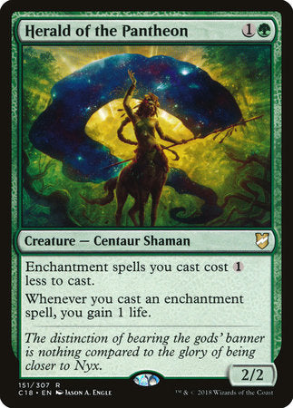 Herald of the Pantheon [Commander 2018] | Enigma On Main