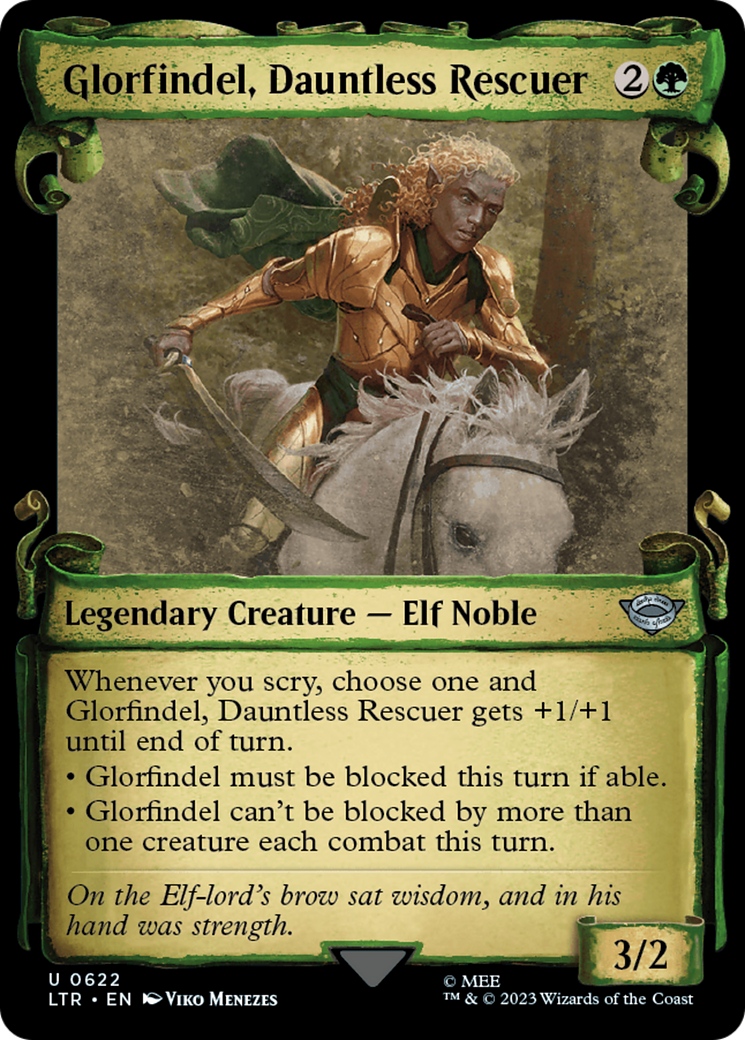 Glorfindel, Dauntless Rescuer [The Lord of the Rings: Tales of Middle-Earth Showcase Scrolls] | Enigma On Main