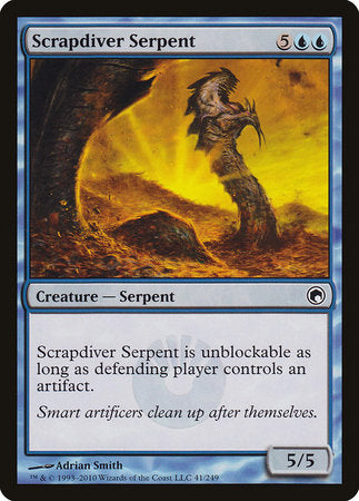 Scrapdiver Serpent [Scars of Mirrodin] | Enigma On Main