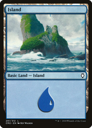 Island (291) [Commander Anthology Volume II] | Enigma On Main