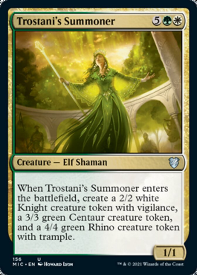 Trostani's Summoner [Innistrad: Midnight Hunt Commander] | Enigma On Main