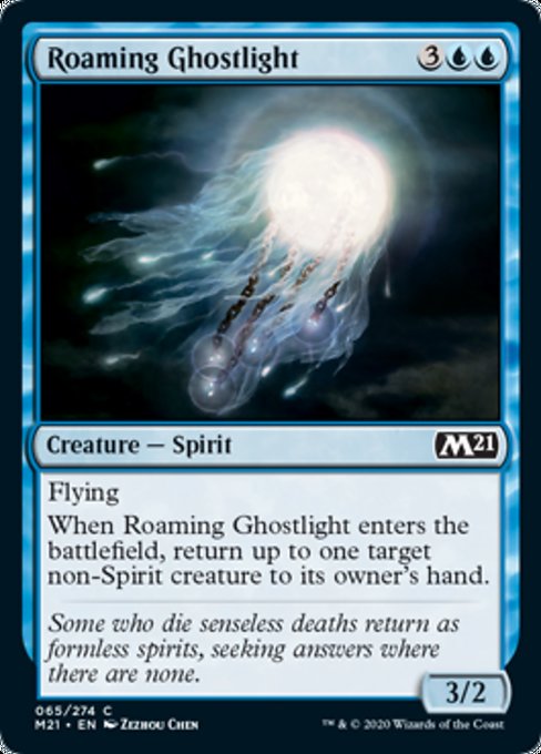 Roaming Ghostlight [Core Set 2021] | Enigma On Main