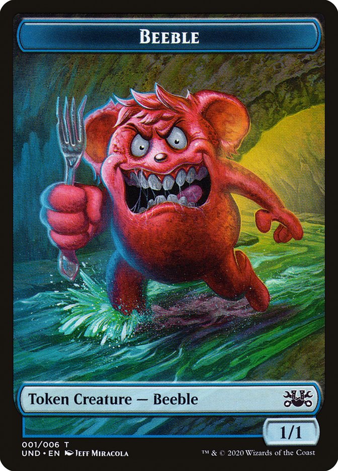 Beeble // Squirrel Double-sided Token [Unsanctioned Tokens] | Enigma On Main