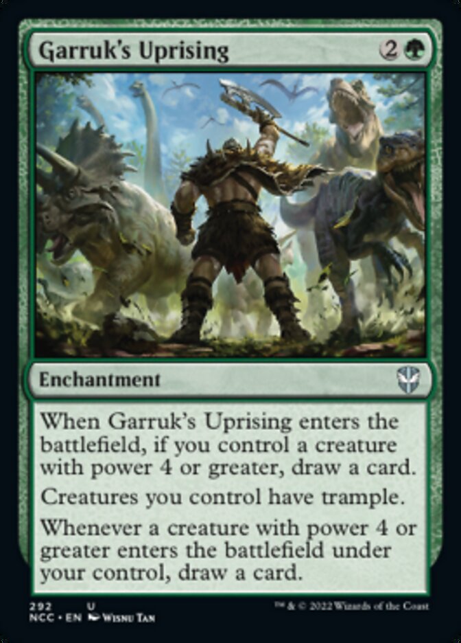 Garruk's Uprising [Streets of New Capenna Commander] | Enigma On Main