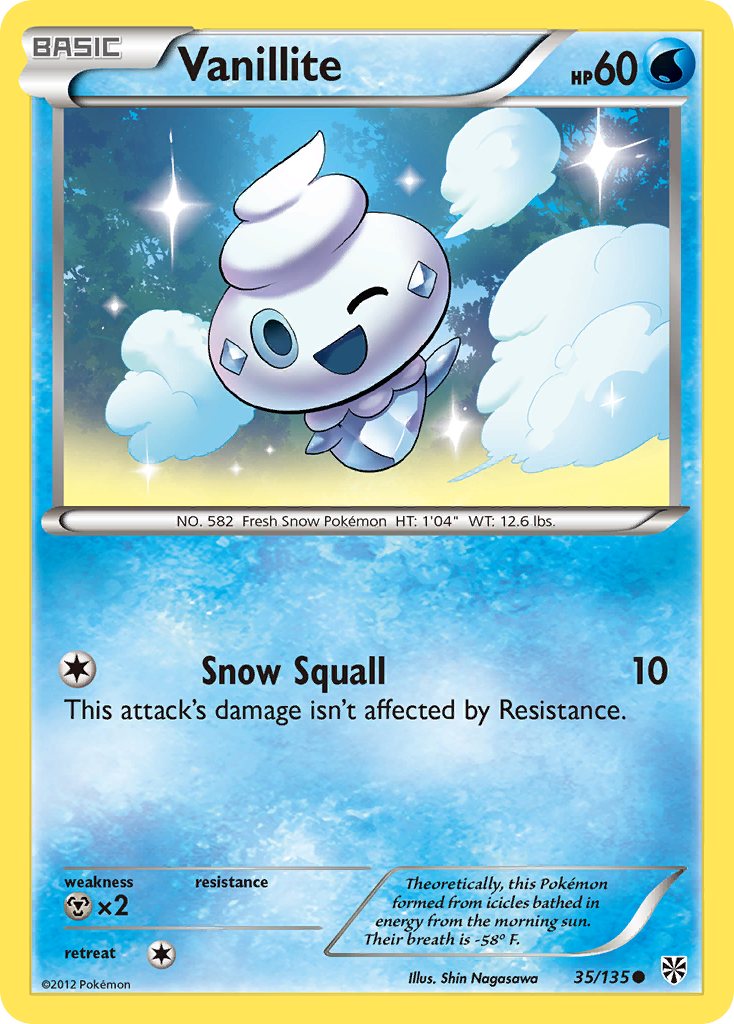 Vanillite (35/135) [Black & White: Plasma Storm] | Enigma On Main