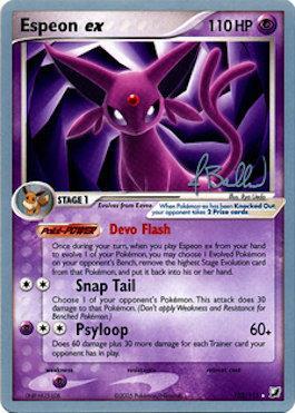 Espeon ex (102/115) (Eeveelutions - Jimmy Ballard) [World Championships 2006] | Enigma On Main