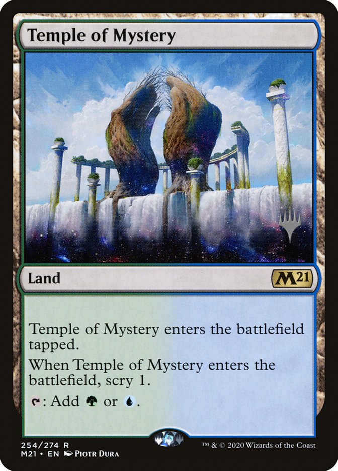 Temple of Mystery (Promo Pack) [Core Set 2021 Promos] | Enigma On Main