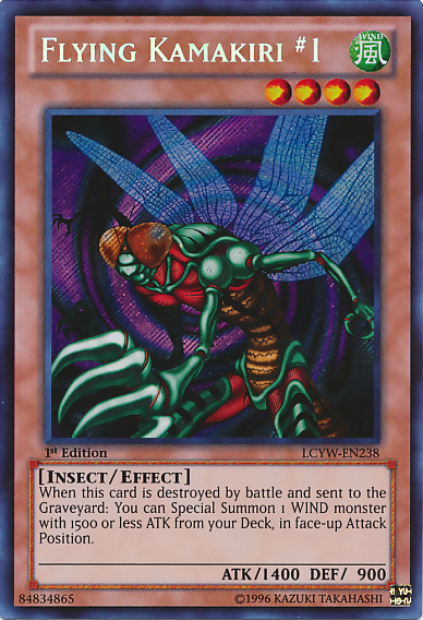 Flying Kamakiri #1 [LCYW-EN238] Secret Rare | Enigma On Main