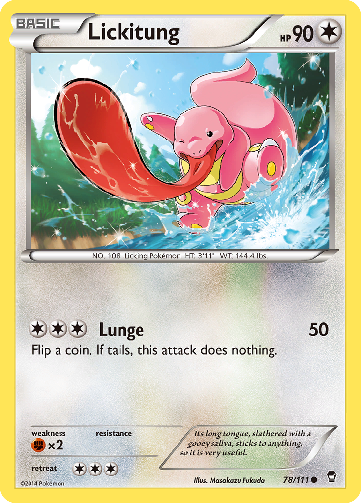 Lickitung (78/111) [XY: Furious Fists] | Enigma On Main