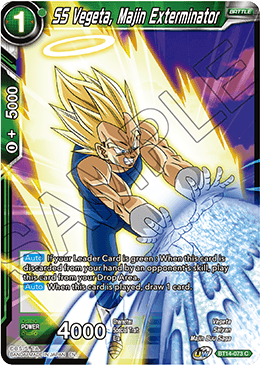 SS Vegeta, Majin Exterminator (BT14-073) [Cross Spirits] | Enigma On Main