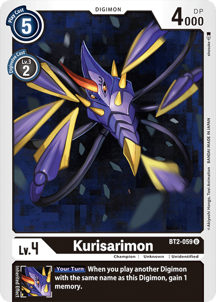 Kurisarimon [BT2-059] [Release Special Booster Ver.1.0] | Enigma On Main