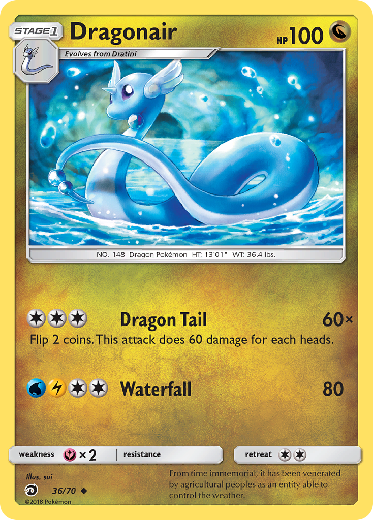 Dragonair (36/70) [Sun & Moon: Dragon Majesty] | Enigma On Main