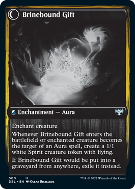 Brine Comber // Brinebound Gift [Innistrad: Double Feature] | Enigma On Main