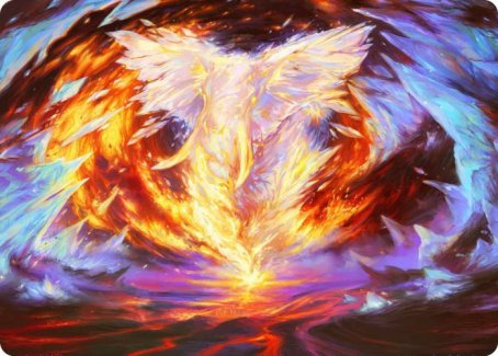 Magma Opus Art Card [Strixhaven: School of Mages Art Series] | Enigma On Main