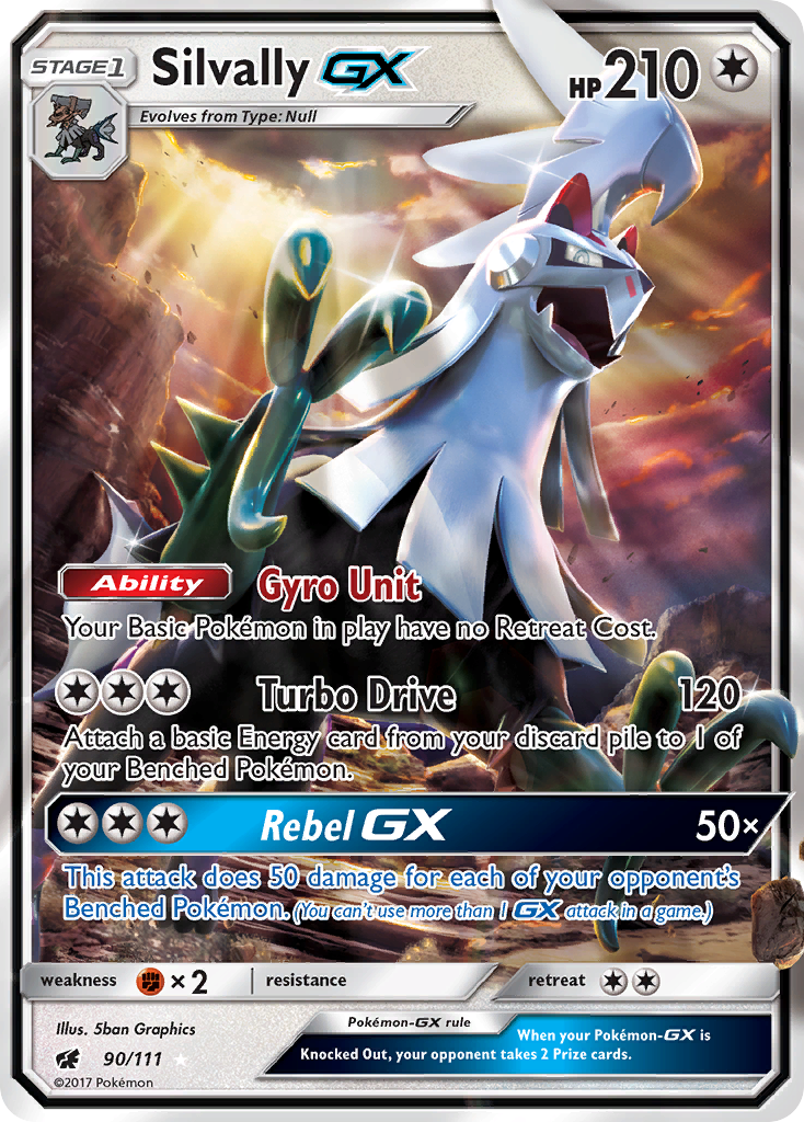 Silvally GX (90/111) [Sun & Moon: Crimson Invasion] | Enigma On Main