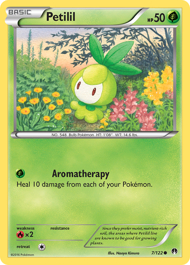 Petilil (7/122) [XY: BREAKpoint] | Enigma On Main