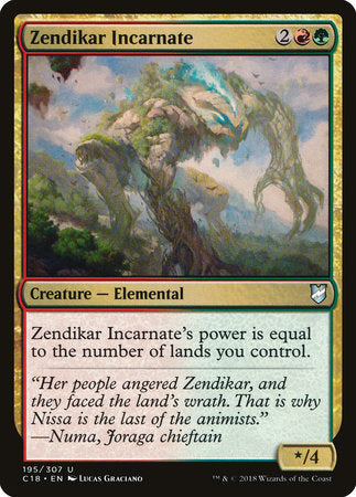 Zendikar Incarnate [Commander 2018] | Enigma On Main