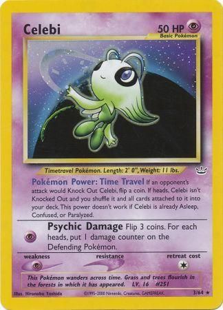 Celebi (3/64) [Neo Revelation Unlimited] | Enigma On Main