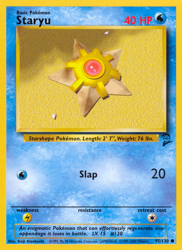 Staryu (95/130) [Base Set 2] | Enigma On Main