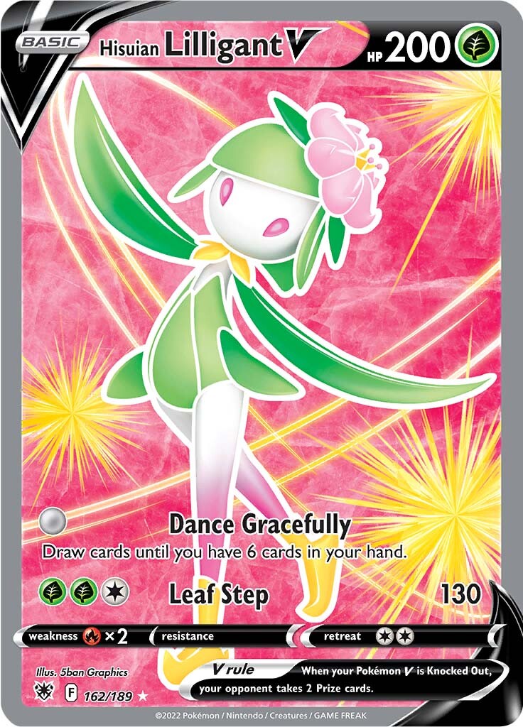 Hisuian Lilligant V (162/189) [Sword & Shield: Astral Radiance] | Enigma On Main