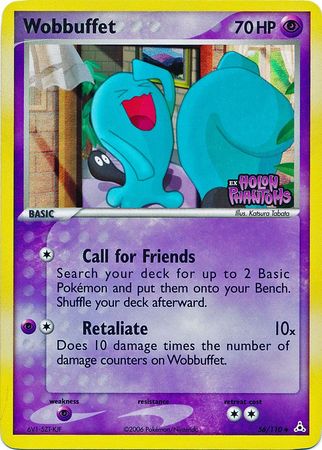 Wobbuffet (56/110) (Stamped) [EX: Holon Phantoms] | Enigma On Main