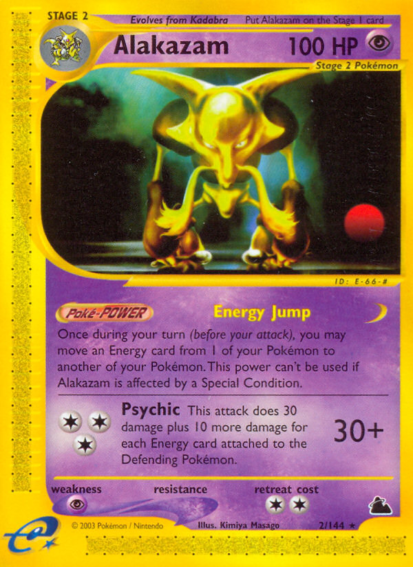 Alakazam (2/144) [Skyridge] | Enigma On Main