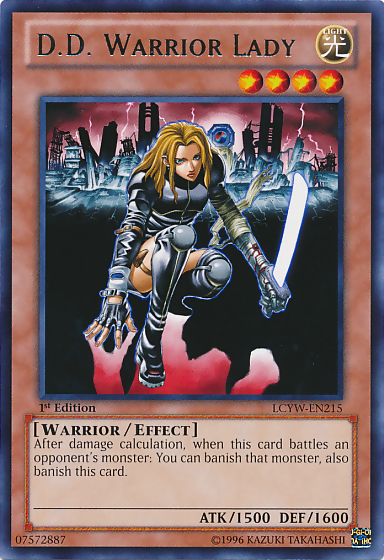 D.D. Warrior Lady [LCYW-EN215] Rare | Enigma On Main