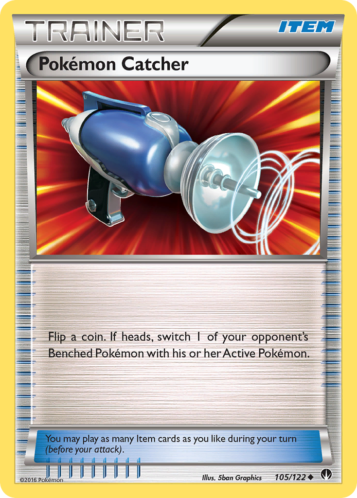 Pokemon Catcher (105/122) [XY: BREAKpoint] | Enigma On Main