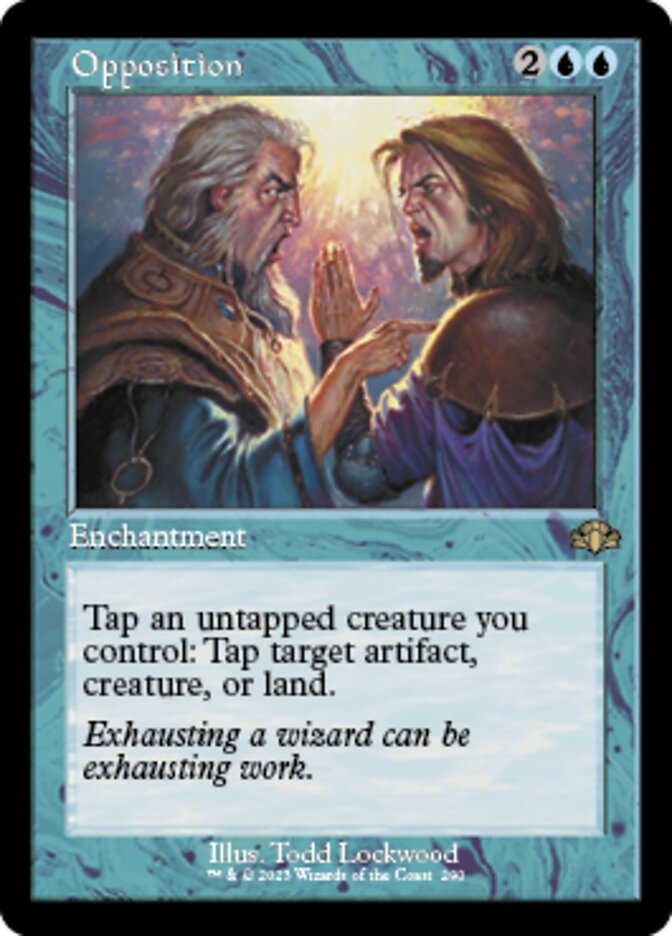 Opposition (Retro) [Dominaria Remastered] | Enigma On Main