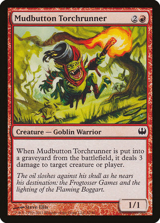 Mudbutton Torchrunner [Duel Decks: Knights vs. Dragons] | Enigma On Main