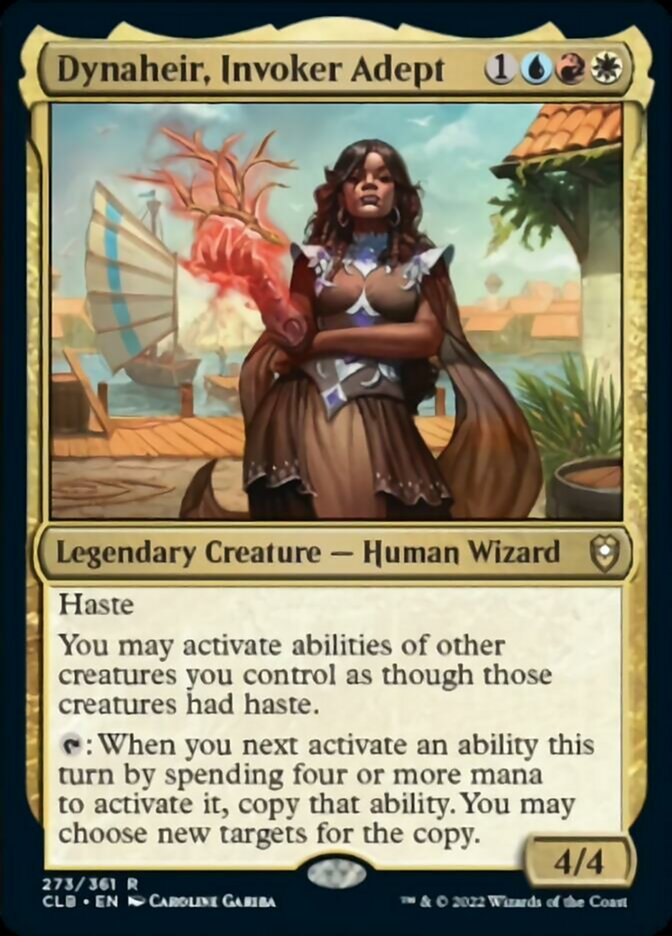 Dynaheir, Invoker Adept [Commander Legends: Battle for Baldur's Gate] | Enigma On Main