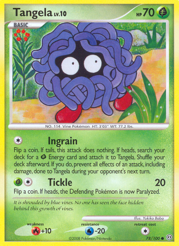 Tangela (78/100) [Diamond & Pearl: Stormfront] | Enigma On Main