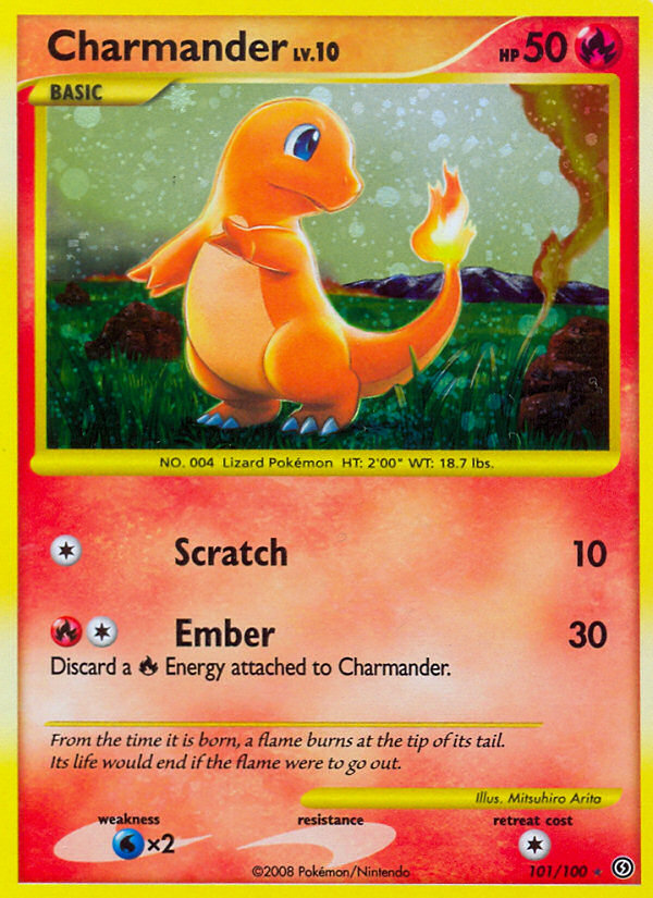 Charmander (101/100) [Diamond & Pearl: Stormfront] | Enigma On Main