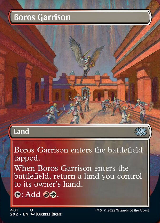 Boros Garrison (Borderless Alternate Art) [Double Masters 2022] | Enigma On Main