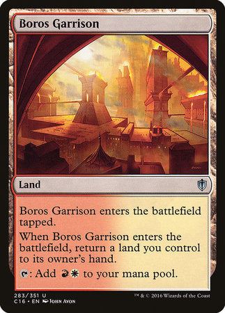 Boros Garrison [Commander 2016] | Enigma On Main