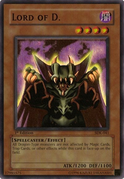 Lord of D. [SDK-041] Super Rare | Enigma On Main