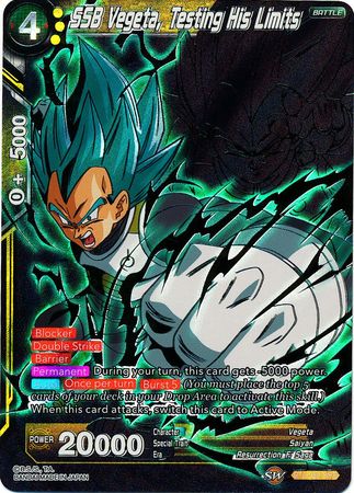 SSB Vegeta, Testing His Limits (SPR) (BT5-083) [Miraculous Revival] | Enigma On Main