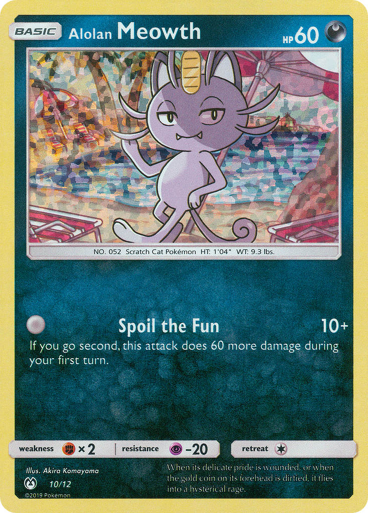 Alolan Meowth (10/12) [McDonald's Promos: 2019 Collection] | Enigma On Main