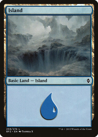 Island (259) [Battle for Zendikar] | Enigma On Main