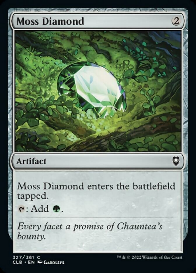 Moss Diamond [Commander Legends: Battle for Baldur's Gate] | Enigma On Main