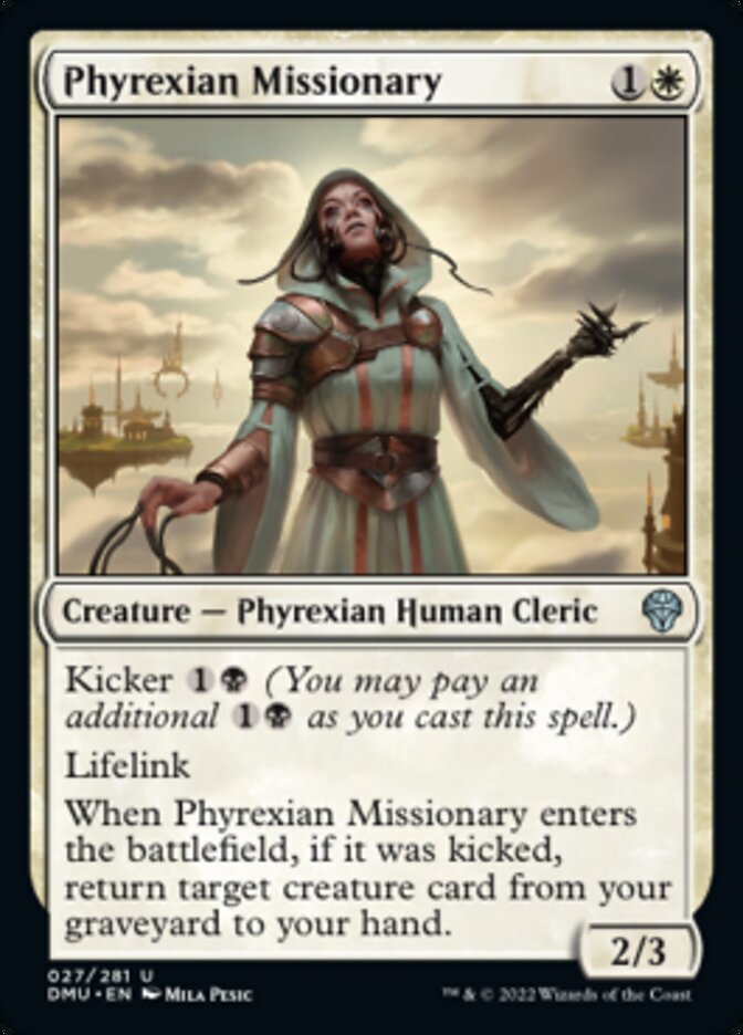 Phyrexian Missionary [Dominaria United] | Enigma On Main