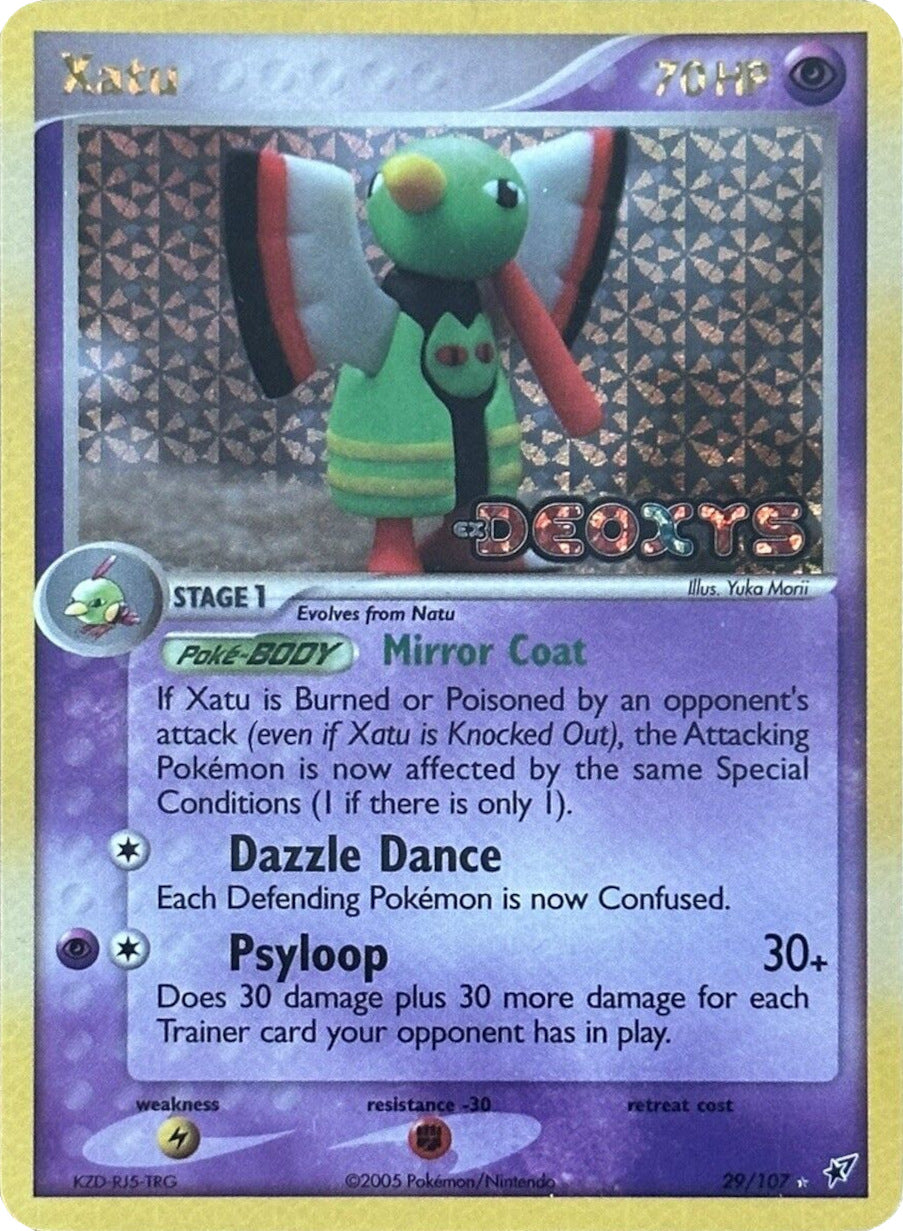 Xatu (29/107) (Stamped) [EX: Deoxys] | Enigma On Main