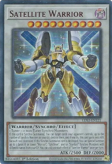 Satellite Warrior (Red) [LDS3-EN121] Ultra Rare | Enigma On Main