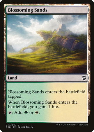 Blossoming Sands [Commander 2018] | Enigma On Main