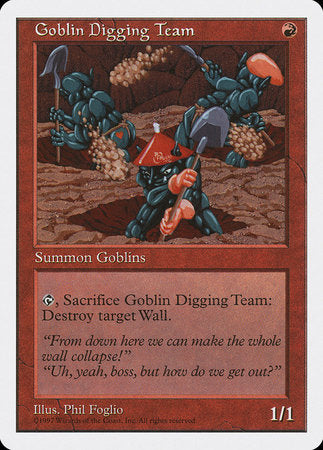 Goblin Digging Team [Fifth Edition] | Enigma On Main