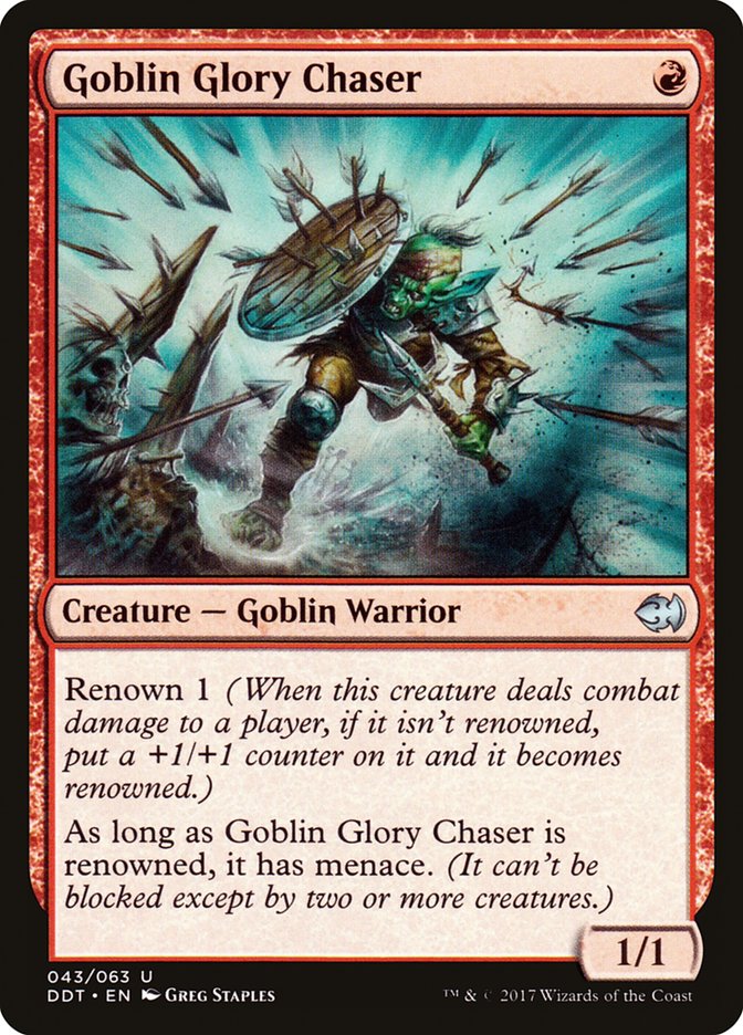 Goblin Glory Chaser [Duel Decks: Merfolk vs. Goblins] | Enigma On Main