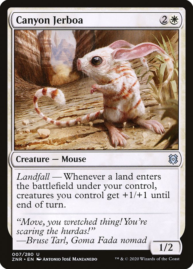 Canyon Jerboa [Zendikar Rising] | Enigma On Main