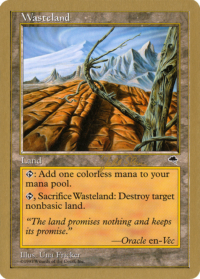 Wasteland (Jakub Slemr) [World Championship Decks 1999] | Enigma On Main
